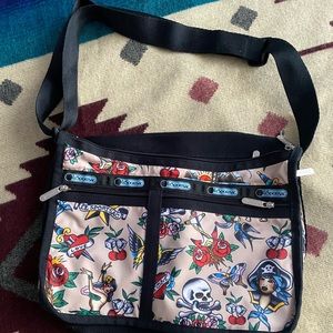 Lesportsac Pirate Tattoo Crossbody